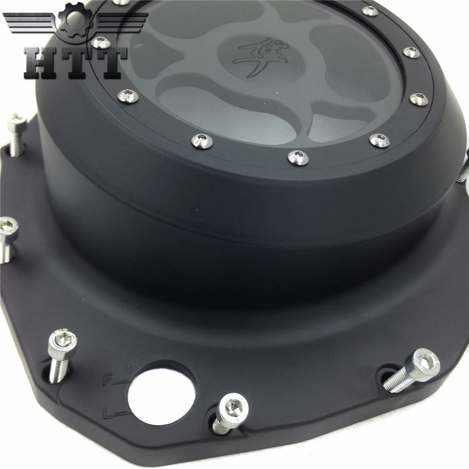 Aftermarket free shipping motorcycle parts See through Engine Clutch Cover For Suzuki GSX1300R Hayabusa B-king 1999-2013 BK Aftermarket free shipping motorcycle parts See through Engine Clutch Cover For Suzuki GSX1300R Hayabusa B-king 1999-2013 BK
