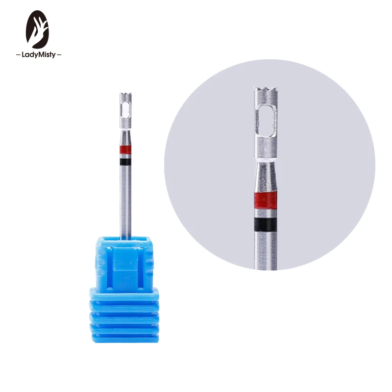 

Ladymisty Tungsten Carbide Nail Drill Bit Hard Skin Remover Corn Milling Nail Cutter Electric Drill Pedicure Tools Accessories