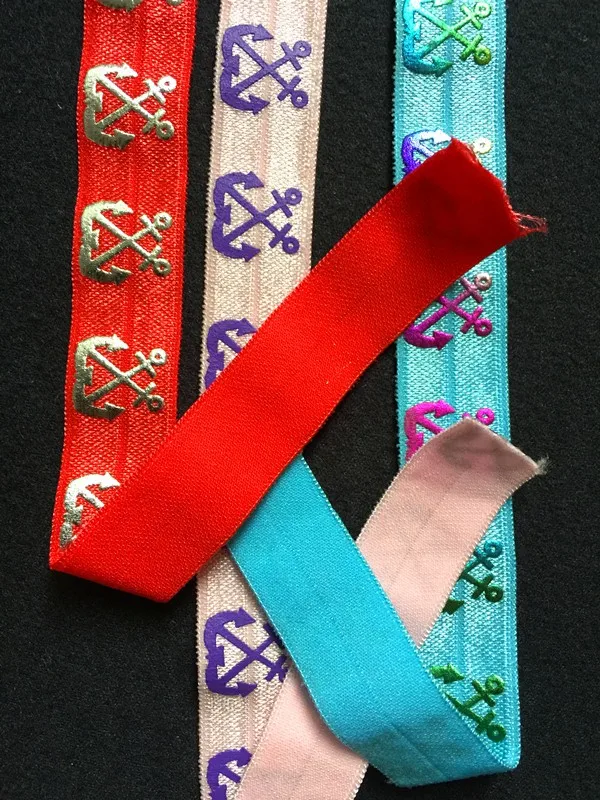 16 мм односторонняя теплопередача печать эластичная тесьма, эластичная резиновая нить тесьма, XERY-XL150912A