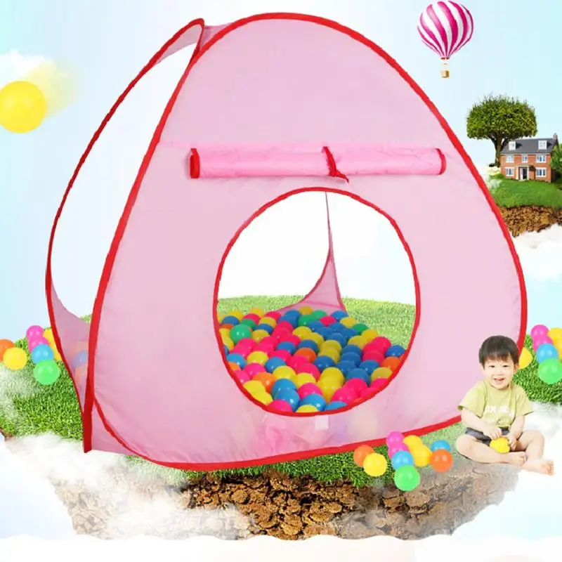 Складной Для детей PlayTents открытый Игрушечная детская палатка для игры на улице дом Портативный для детей ясельного возраста играть детская палатка