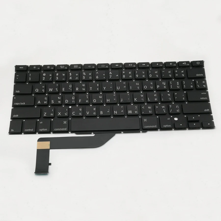 5 шт. Тайский Клавиатура для ноутбука Macbook Pro retina 1" A1398 2012 2013