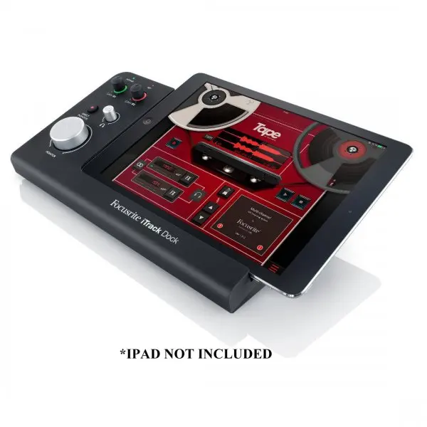 New Focusrite iTrack Professional Dock For Recording on iPad Recording
