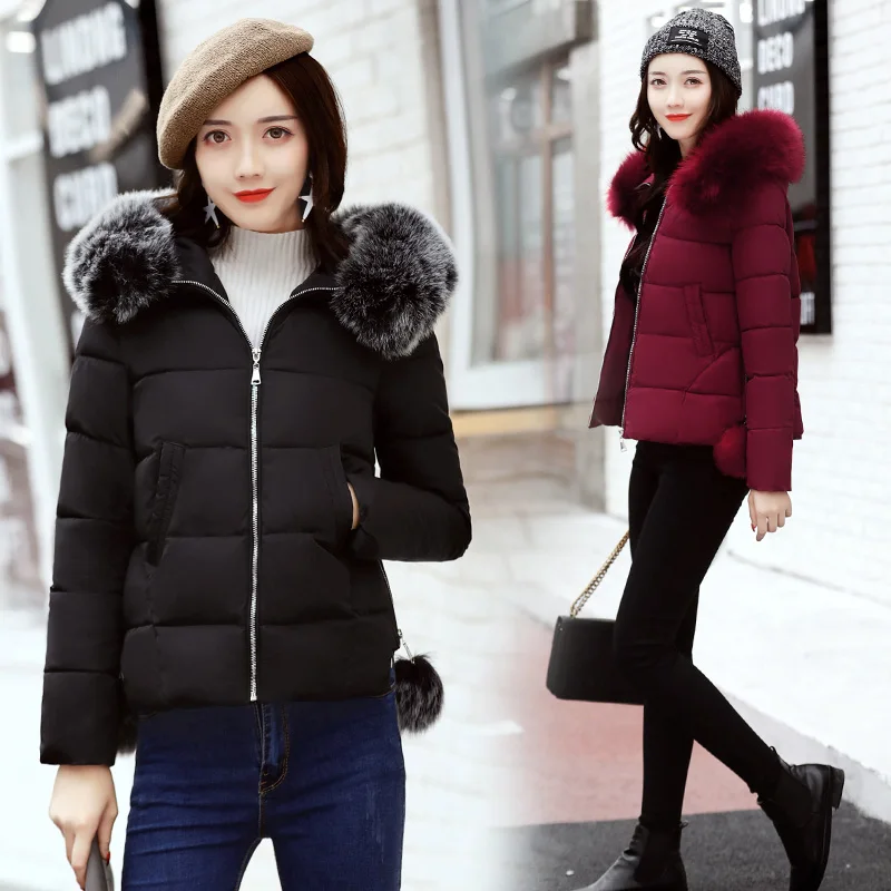 Parkas Vestes Manteaux Long Outwear Femelle D'hiver Pour Haute Hiver Slim Kuyomens Veste 2017 Qualité Manteau Femmes Coton ag0Cq