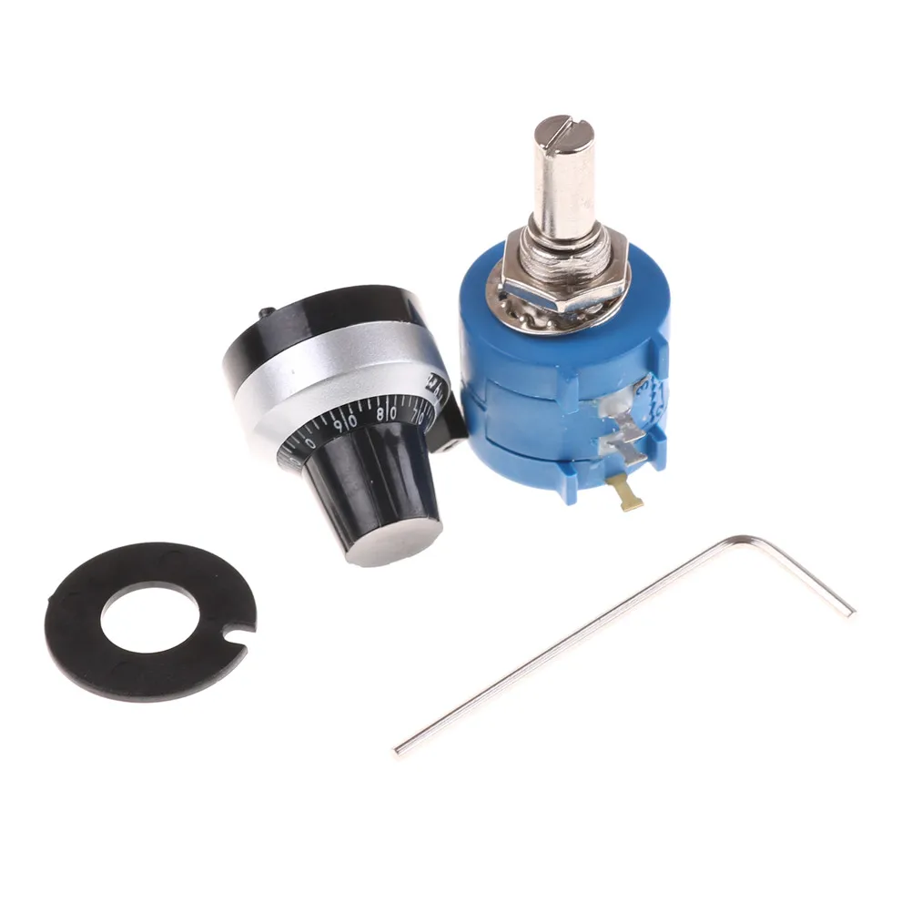 

1 pcs 3590S-2-202L 2K Resistor Ohm Rotary Wire wound Precision Potentiometer