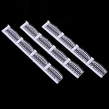 

1/200 Miniature Model Toy Scale Model Guardrail ABS plastic model garden hedge railing fence for sandy table model materials