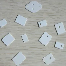 To-220/247/264 заказной высокомощный теплоотвод для высокой теплопроводности изоляционный Триод листовая алюмооксидная керамика