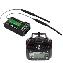 FS-i6X RC Radio Transmitter 2.4G FS-iA6B Receiver High Efficiency For RC Drone Quadcopter M09