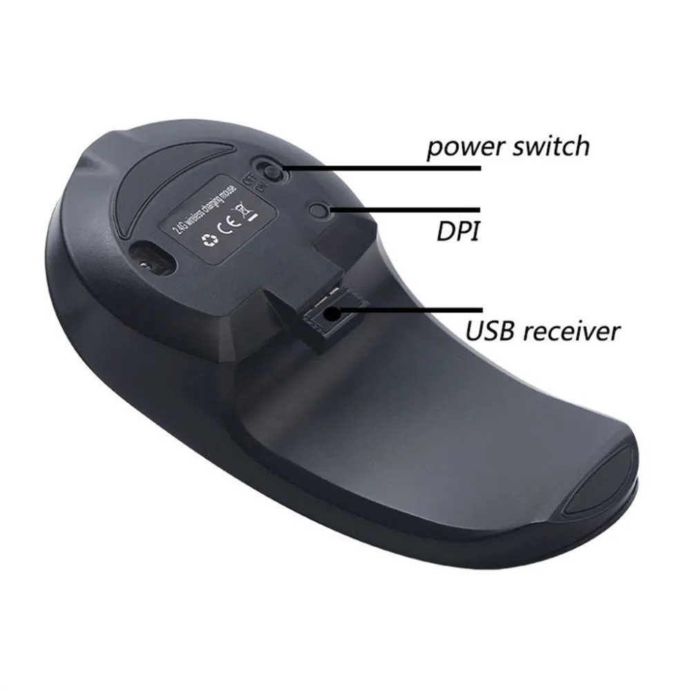 4D 2.4G Wireless Connection Charging Silent Mouse For Laptop 80012001600DPI Wireless Optical Ergonom Receiver Mice 40AP10 (14)