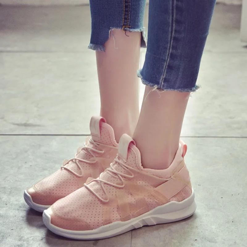 

Stable Wrap Around Comfort Shoes Breathable Sports Running Sneaker for Women Best Sale-WT