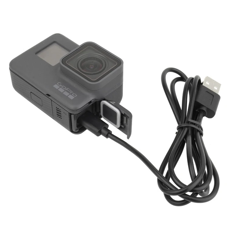 1m USB PC Data Line Sync Transfer Charging Lead Cable For Gopro Hero 5 Hero 6 Hero 7 Black Action Sport Camera Accessories (2)