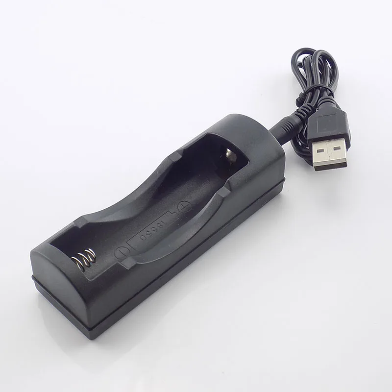 

USB Power charging port Cable with 18650 battery Charger DC 5v 3.5mm wire adapter plug for flash light lampcharger torch