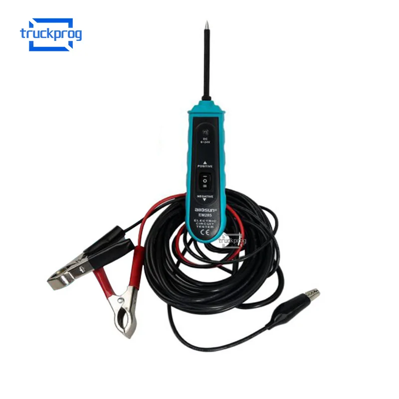 

for All Sun EM285 Car Electric Circuit Tester Automotive Tools for electrical system 6-24V DC EM285 test kit