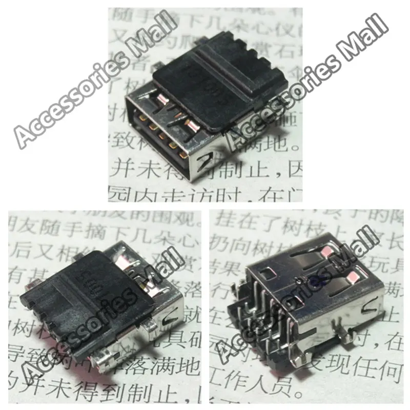 

2-100 PCS 3.0 USB Jack Socket Connector for DELL E6330 E6430S E5440 USB 3.0 Port