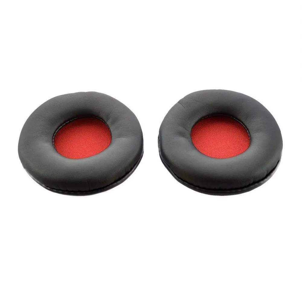 SONY MDR ZX600 ZX600 Headphone Replacement Ear Pad Ear Cushion Ear Cups Ear Cover Earpads Black leather Red Mesh 