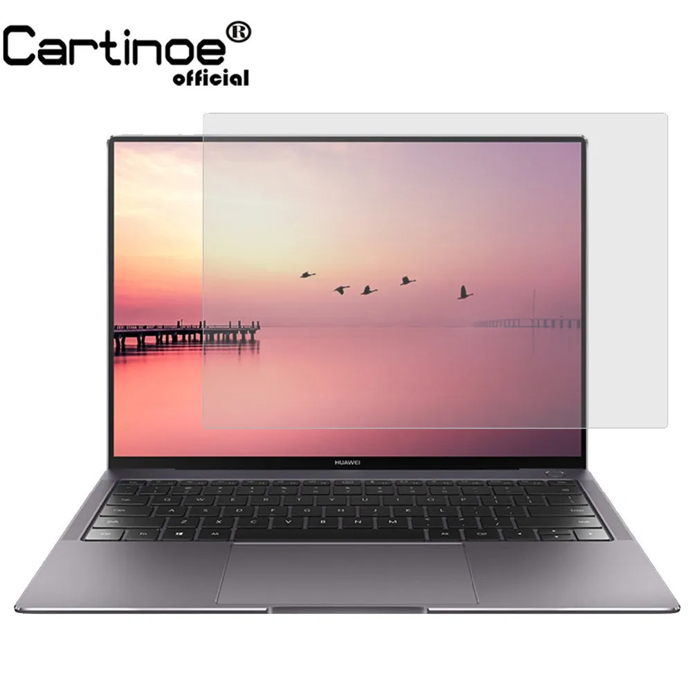 Cartinoe 13,9 дюймовая защитная плёнка для экрана ноутбука Для huawei Matebook X Pro notebook, Антибликовая матовая защитная пленка для ЖК-экрана(2 шт