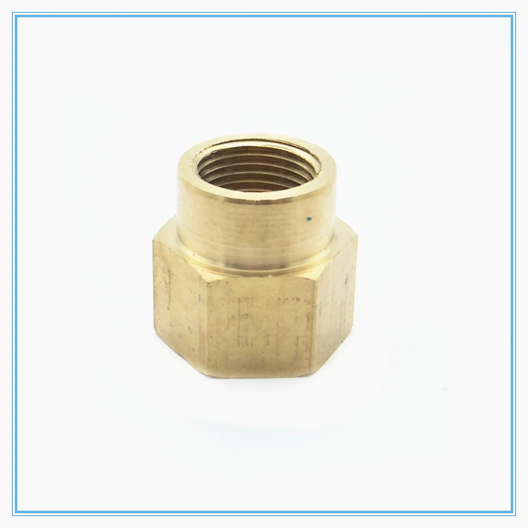 

1pcs 1/8 1/4 3/8 1/2 " BSP Female x Female Thread Brass Pipe Fittings Hex Nut Rod Connector Coupling