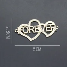 Персонализированная одежда золотые металлические тисненые этикетки ручной работы Личная этикетка для шитья маленькие металлические значки для одежды логотип 2,8*5 см навсегда