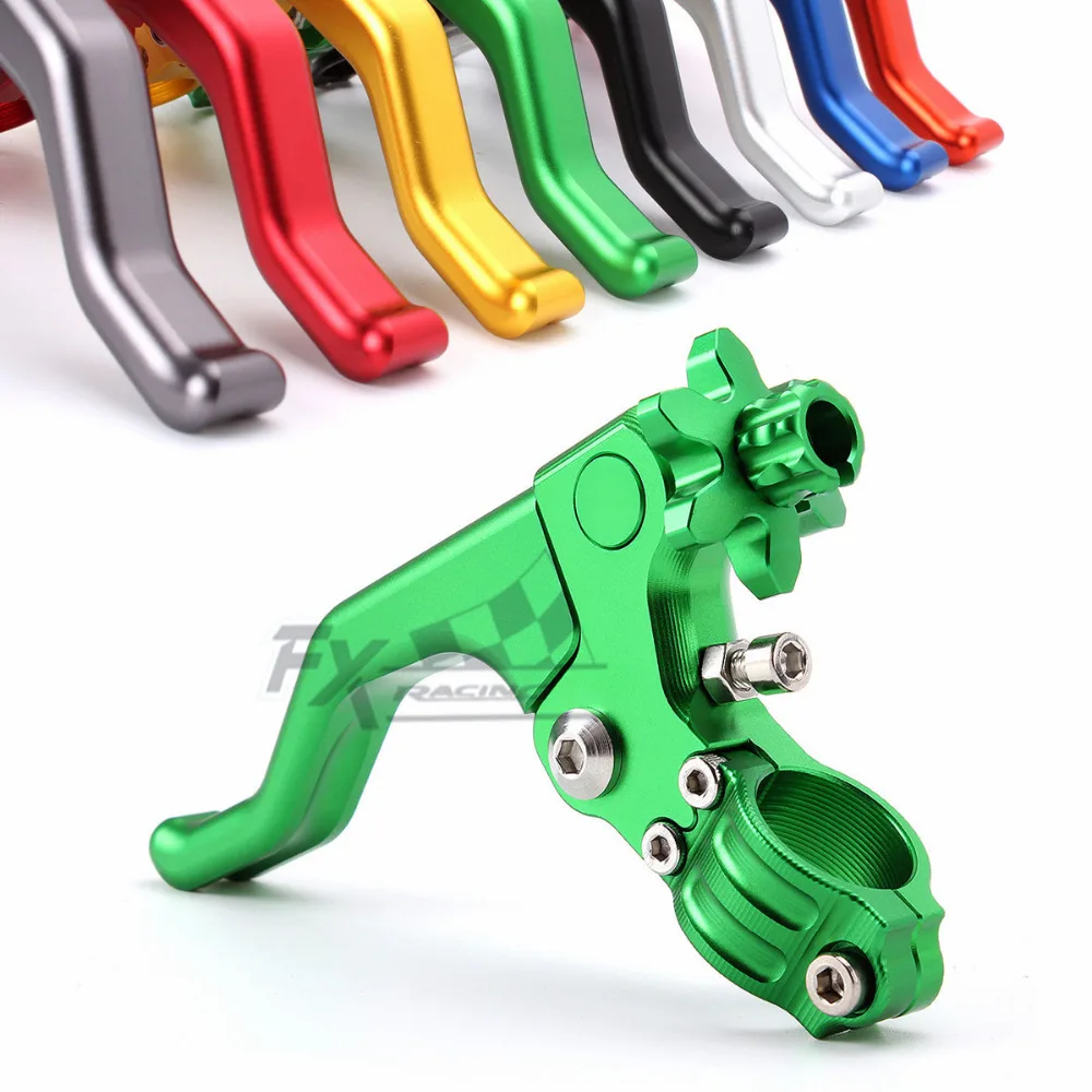 

7/8" CNC Stunt Clutch Lever Pull Cable Perch System For Kawasaki KX 65 80 85 100 KX125 KX250 KX500 1995 - 2016 1996 1997 1998