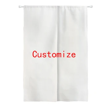 

Custom Print Sublimation Digital Printing Heat Transfer Door Curtain Two Craps Noren Doorway Room Divider