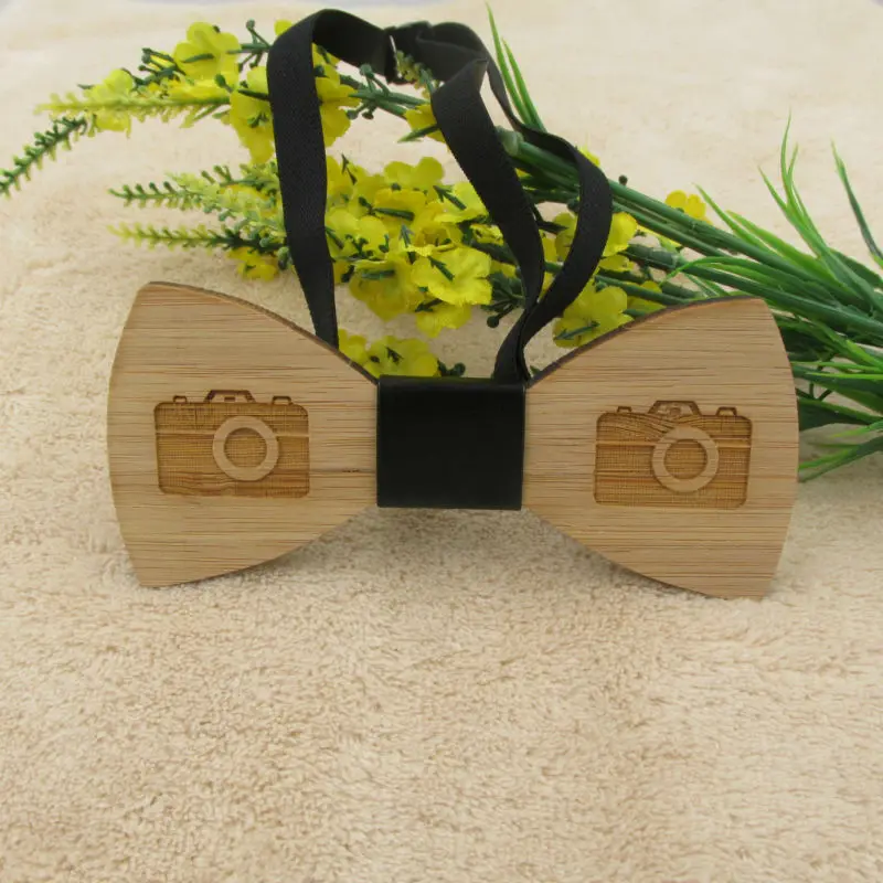 Новинка Бабочка галстуки для мужчин деревянный галстук бабочка классический стиль Мужские аксессуары