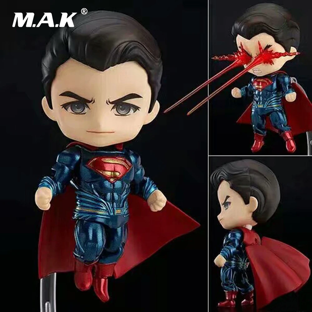 Продажа 10 см Бэтмен против Супермена версии Nendoroid ПВХ коллекции экшен фигурок игрушки подарочные Brinquedos без 643