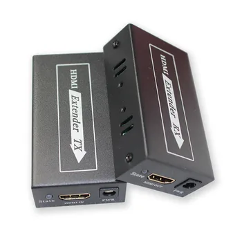 

2pcs 60m HDMI Extender Transmitter Receiver Sender with RJ45 LAN Interface CAT6 Signal Network CableP50 60 For PS3 DVD Projector