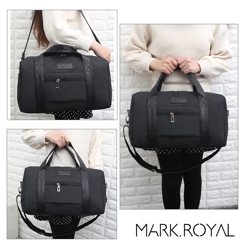 MARKROYAL جديد أزياء خفيفة الوزن السفر حقيبة ل رجل المرأة حقيبة عطلة الأسبوع قدرة كبيرة حقيبة سفر تحمل على الأمتعة أكياس ليلة وضحاها