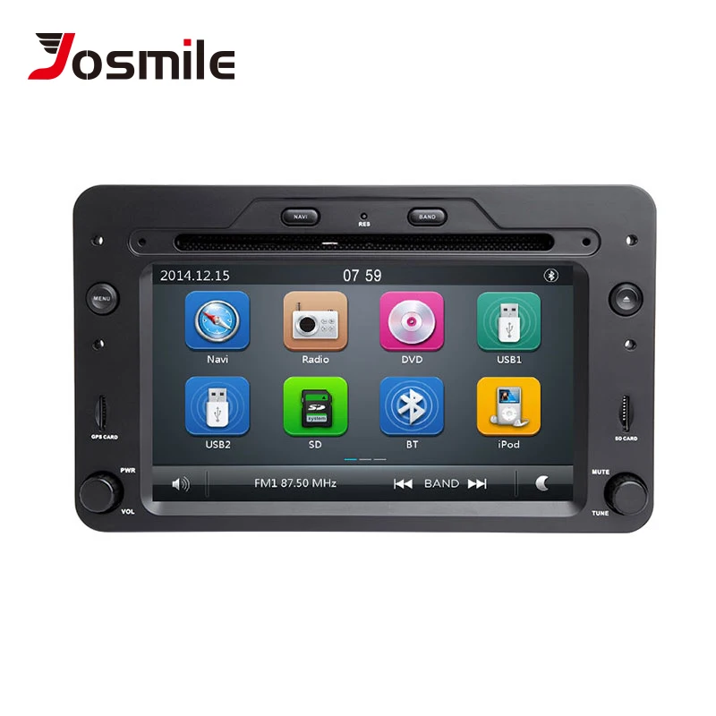 Sale Josmile 2 din Car DVD Player For Alfa Romeo 159 Brera Spider Sportwagon Navigation Multimedia Stereo GPS AutoRadio Head Unit 0