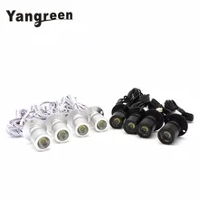 4 шт. 12 В Светодиодный точечный светильник с регулируемой яркостью s мини светодиодный потолочный светильник 1,5 Вт AC110V 220 В поверхностный монтируемый светильник для витрины шкафа