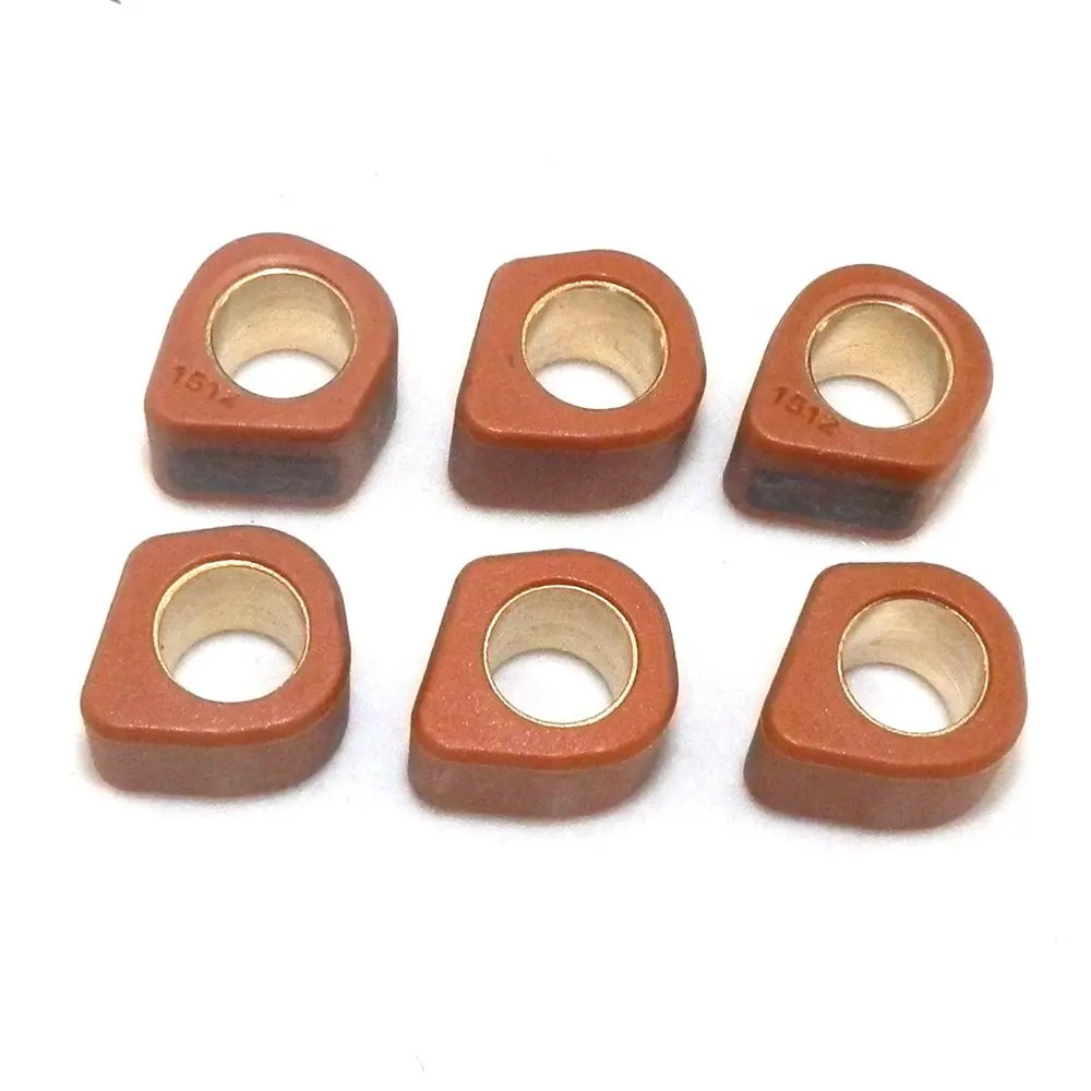 

15x12mm Variator Slider Weights Rollers Polygon 4gram/5gram For JOG 50 90 100 Yamaha Zuma Adly TNG QJ50