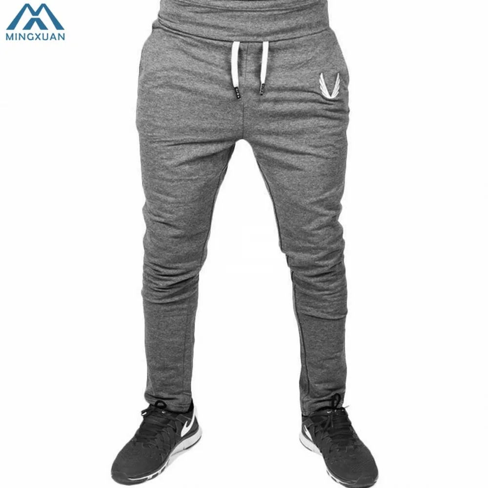 Men Casual Pants Jogger Pants Men Fitness Cotton Fabric Pencil Pants Men Trousers Jogger Full Length  (3)