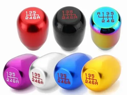 6 Speed Universal Aluminum Alloy Car Gear Shift Knob Fit For Honda Acura RSX Civic Si S2000 | Автомобили и мотоциклы