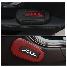 Мягкая и удобная подушка для поддержки ног, Накладка для двери автомобиля для Kia Soul