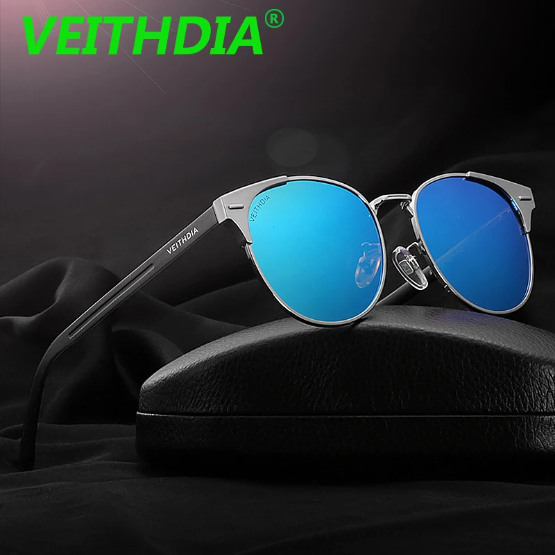 

VEITHDIA Brand Designer Men's Polarized Sunglasses Mirror Driving Aluminum Magnesium Eyewear Accessories Sun Glasses Oculos 6109