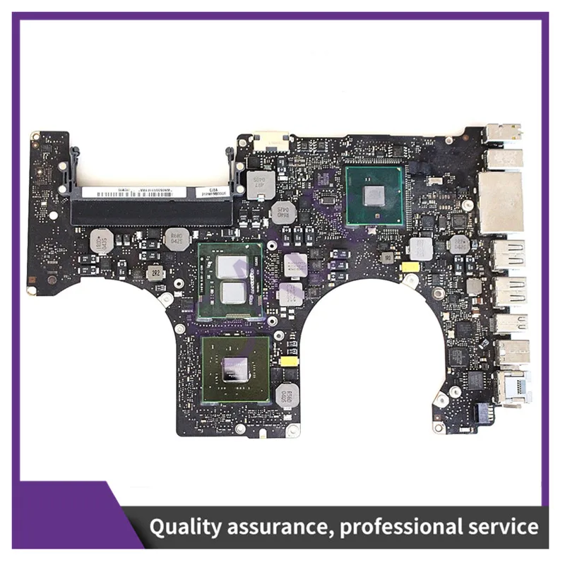 

820-2850-A For MacBook Pro 15" A1286 Motherboard Mid 2010 Logic Board CPU 2.4GHz 2.53GHz 2.66GHz 2.8GHz i5 i7 661-5566 EMC 2353