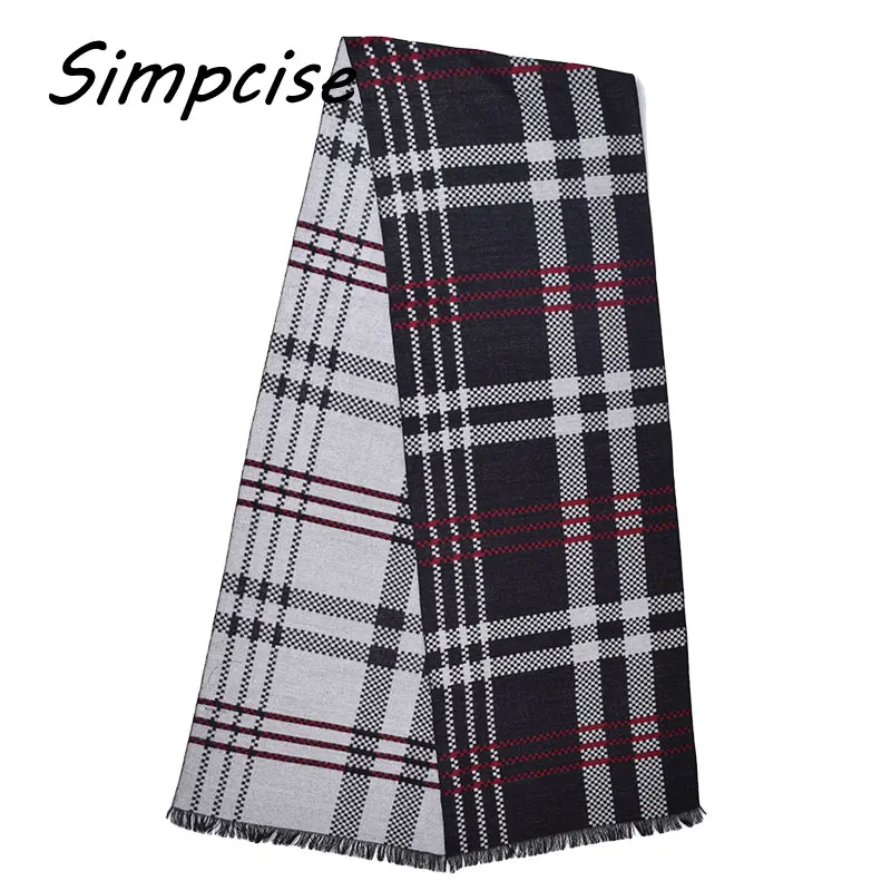 head scarves for men New Design Plaid Adult Fashion Viscose Blend Soft Bufandas Winter Scarf  Warm Winter Scarves A3A18927 best scarves for men