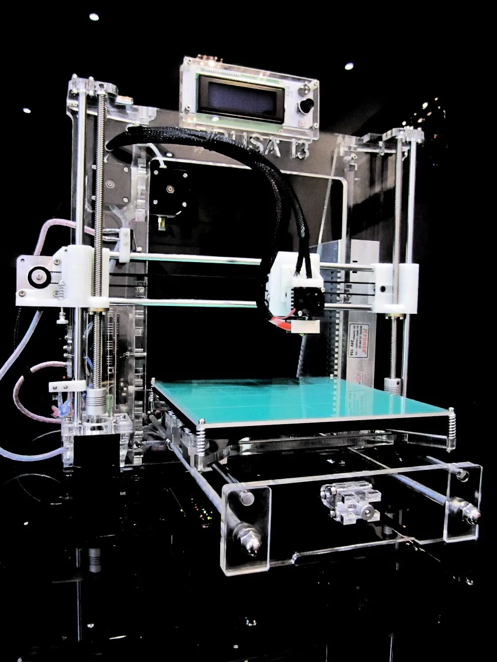 3D printer kit Dual Extruder double color print Cyclops HotEnd LCD 8 mm