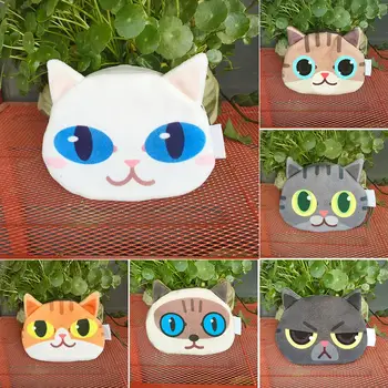 

Fashion Unisex Women Men Girls Students Cute Cartoon Cat Print Wallet Card Hold Zipper Coin Purse Clutch Gift