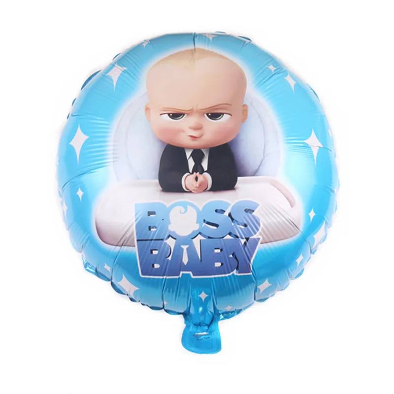 Boss baby алюминиевые фольги латексные воздушные шары на день рождения воздушные шары для украшения Детские игрушки Детские Банные изделия - Цвет: balloon1pcs