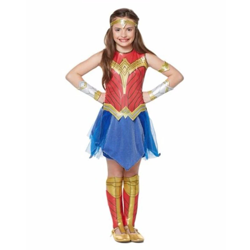 Najtaniej Deluxe dziecko świt sprawiedliwości kostium wonder woman