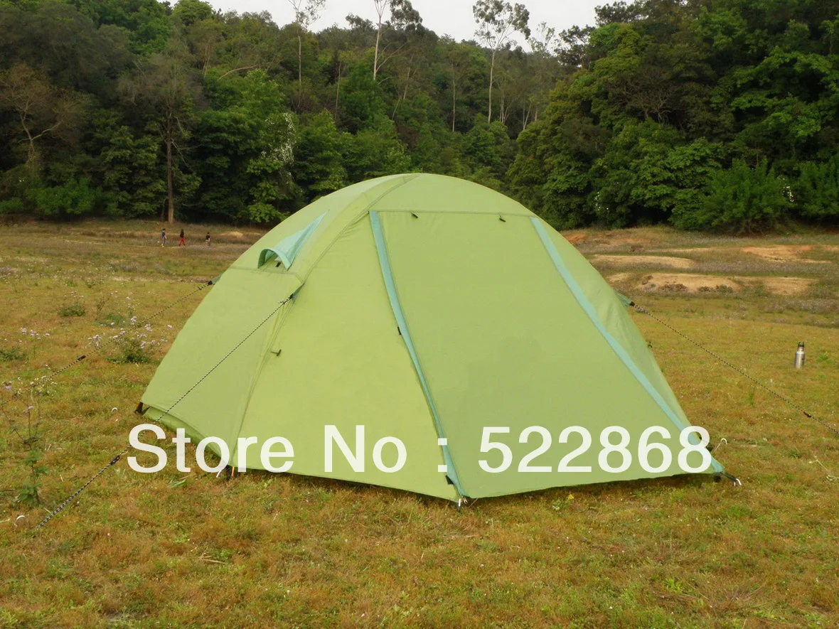 

2013 new style high quality double layer waterproof 2-3people camping tent