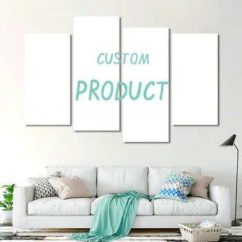 

4 Pieces Canvas Art Drop Shipping Print Wall Painting Canvas Art Printed HD Pictures Framed Or Withour Framed
