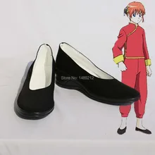 Gintama Кагура лидер Косплей Обувь Сапоги и ботинки для девочек на заказ