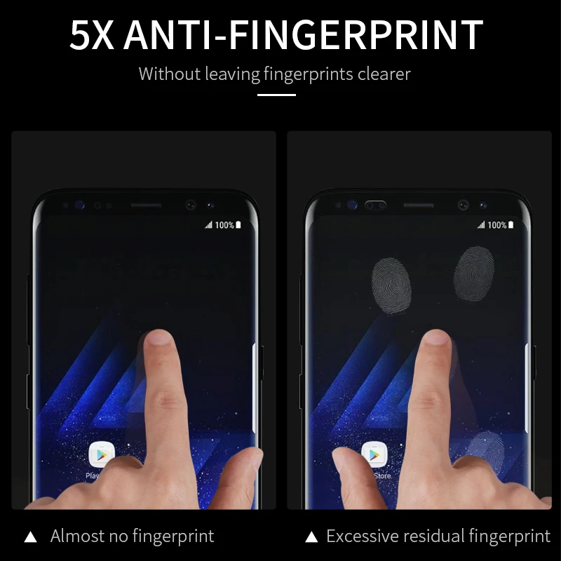 Vothoon закаленное стекло для Samsung Galaxy S8 S9 Plus 6D Защита экрана S6 S7 edge Note 8 9 защитное