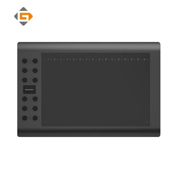 GAOMON Graphics Tablet M106K Professional Animation Drawing Pad Digital Tablet with 12 Express Keys + 16 Function Key