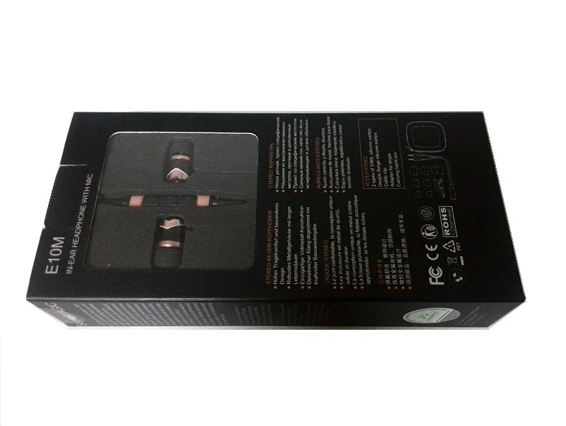 SoundMAGIC E10M с микрофоном и дистанционным шумоизоляцией в ухо Hi Fi стереонаушники для
