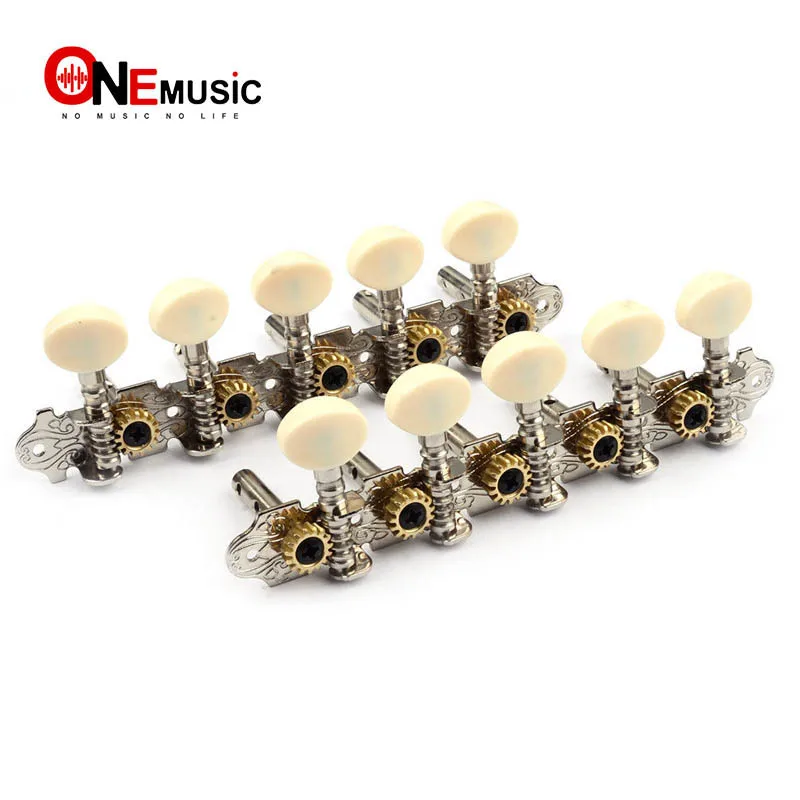 

Mandolin 10 String Electric Guitar Tuning Key Machine Head 5R5L Chrome
