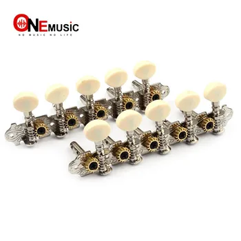 

Mandolin 10 String Electric Guitar Tuning Key Machine Head 5R5L Chrome
