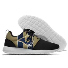 

2018 Running Shoes Lace Up Sport confortable Jogging Walking Athletic Rams Shoes Los Angeles fans style unisex