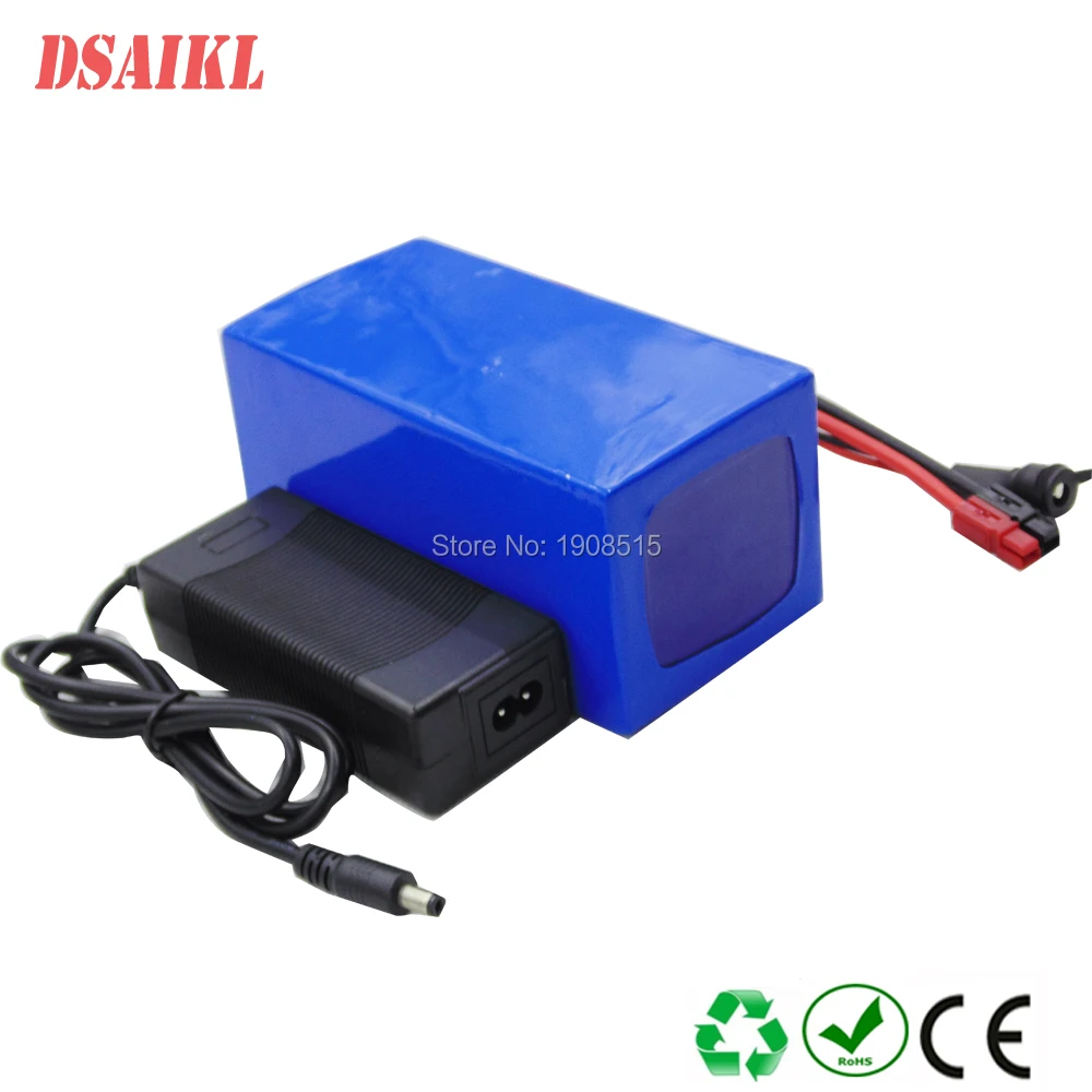 

Small size 24v 15ah battery pack lithium 24v electric bike li-ion battery+ 29.4v 2A charger